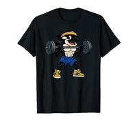 Poids de Levage de Baleine Orque Style années 90 T-Shirt