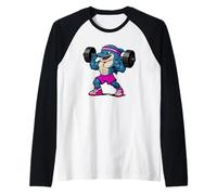 Poids de Levage de Dauphin Style années 90 Manche Raglan