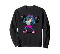 Poids de Levage de Dauphin Style années 90 Sweatshirt