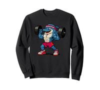 Poids de Levage de Dauphin Style années 90 Sweatshirt