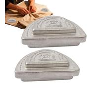 Poids de motif de quilting - Ensemble de poids de tissu en fonte avec bords arrondis - Système d'outils de stabilisation d'accessoires de avec base antidérapante | Broderie, tricot,