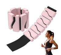 Poids De Poignet - Poids De La Cheville Féminine, Bracelet De Poids En Silicone 2x, Bracelet Réglable PILATES ATTRIMPATION Support Bracelet Pour Marcher, Ballet,