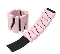 Poids de poignet pour femme - 2 poids de bras réglables pour femmes - Équipement de Pilates réglable, bracelet d'exercice, sangle de poignet en silicone pour entraînement de force