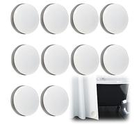 Poids de Rideau Magnétique, 10 Pièces Poids Magnetique Ronds, Poids du Rideau de Douche Nappe Poids Aimant Nappe Solide pour Rideau Nappe de Rideau de Douche