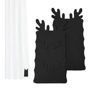 Poids De Rideaux - Poids Rideaux Extérieurs Imperméables Vent Fort - Décoration De Noël pour Canopée, Jour Et Nuit, Pergola, Patio, Balcon, Chambre À Coucher, Mur, en Été,