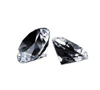 Poids Du Papier Diamant En Verre Cristal Coloré 60-100 Mm