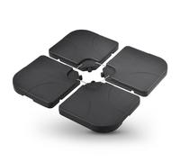 Poids du parapluie, set de 4 quads Noir