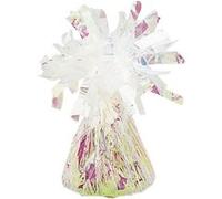 poids grappe à ballons 170 grs irisé blanc - amscan 991365-15 Blanc G