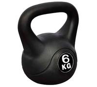 Poids kettlebell 6 kg revêtement plastique 90388