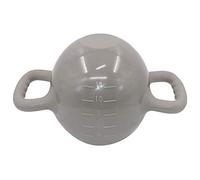 Poids Lourd Kettle Cloche Réglable Eau Portable Rempli Haltères Gym Pilates Haltères Bouilloire Haltère,Gris