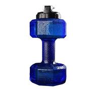 Poids Musculation 2pcs Haltère Sports De Plein Air Camping Cyclisme Plastique Grande Capacité Sport Injection D'eau Haltère Domicile, Gym(Blue,3kg(1.5kg*2))