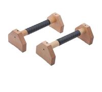 Poids Musculation Barres de pompes en bois, exercices, parallettes antidérapantes, supports, équipement fitness, callisthénie, musculation à domicile(B-50cm)