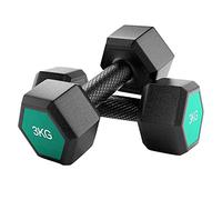 Poids Musculation Ensemble de poids à la main d'haltère, hexagonal Barbell antidérapant for tonique musculaire, renforcement de la force, perte de poids (2/3/5 kg) Domicile, Gym(3kg)