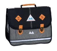 POIDS PLUME Cartable 38 Cm Newlight Noir Enfant