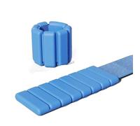 Poids Poignet 1 paire de bracelets lestés for poignets et chevilles, réglables, for femmes et hommes, for entraînement en salle de sport, course à pied et yoga(Blue,1pair-2pc-900g)