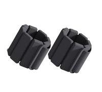 Poids Poignet 1 paire de bracelets lestés for poignets et chevilles, réglables, for femmes et hommes, for entraînement en salle de sport, course à pied et yoga(Black,1pair-2pc-450g)