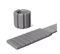 Poids Poignet 1 paire de bracelets lestés for poignets et chevilles, réglables, for femmes et hommes, for entraînement en salle de sport, course à pied et yoga(GRAY,1pair-2pc-900g)