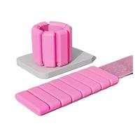 Poids Poignet 1 paire de bracelets lestés for poignets et chevilles, réglables, for femmes et hommes, for entraînement en salle de sport, course à pied et yoga(Pink,1pair-2pc-900g)