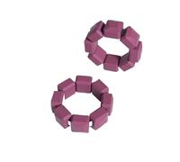 Poids Poignet Poids for poignets, yoga, fitness, exercices, sangles de protection réglables for chevilles et poignets, gym, jogging, bracelet lesté, 1 paire(Purple 1Pair 300g)