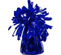 Poids pour ballons en plastique bleu foncé
