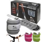 Poids pour Chevilles/Poignets Nordic Lifting avec Sangles Velcro Entièrement Réglables - Pour la Course, la Gym et Plus Encore