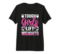 Poids pour Filles Difficiles, Motivation de Fitness T-Shirt Haut de Gamme