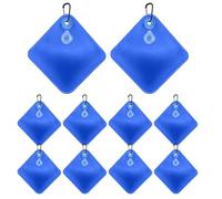 Poids pour la couverture de piscines hors sol, version robuste et stable, lot de 10 sacs d'eau pour couvertures de piscine hors sol, pour propriétaires de maisons, jardins, parcs, hôtels