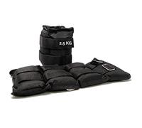 Poids pour poignets et chevilles FFitness (2 x 2,5 kg) avec sangle ajustable | Poids pour musculation, CrossFit, entraînement