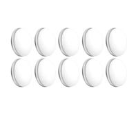 Poids pour rideaux - Contrepoids magnétique pour rideau de douche avec revêtement en silicone, poids magnétiques robustes pour rideaux, aimants pour nappe d'extérieur, fournitures résistantes au bruit