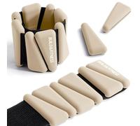 Poids réglables pour poignets et chevilles pour hommes et femmes, lot de 2 (1 lb et 2 lb chacune / 1 kg et 2 kg au total) Course à pied, jogging, yoga, pilates, aérobic, musculation