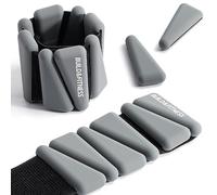 Poids réglables pour poignets et chevilles pour hommes et femmes, lot de 2 (1 lb et 2 lb chacune / 1 kg et 2 kg au total) Course à pied, jogging, yoga, pilates, aérobic, musculation