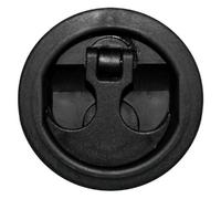 Poign e d'ancre marine TH | Poign e tanche style ancre pour couvercles de compartiment de bateau | Base noire non verrouillable