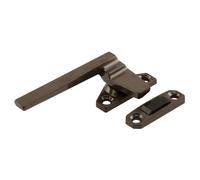 Poign?e de fen?tre ? battant verrouillable en bronze pour gaucher Prime-Line H 3598 avec base d?cal?e (emballage individuel)