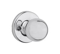 Poign e de porte de passage int rieure Kwikset Polo pour portes de placard et de couloir Poign e de porte non verrouillable Chrome poli