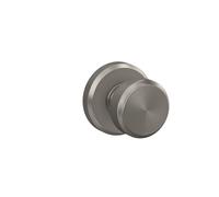 Poign e de porte Schlage F10 BWE 619 GSN Bowery avec garniture Greyson, serrure de couloir et de placard, nickel satin