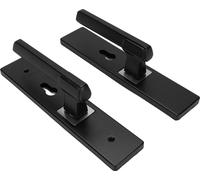 Poigne��e interne avec serrure��roulement silencieux Palier en alliage d'aluminium Levier pour salle de bain chambre noir