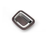 Poigne Porte Voiture Compatible Avec Benz S Class Pour S350 S300 S320 W222 2014 2015 2016 2017 2018 2019 2020 Couvercle Coffre De Voiture Plaque Inférieure Tapis Poignée Serrure(Brown)