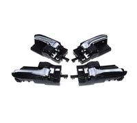 Poigne Voiture Compatible Avec Scion TC 2005-2010 69206-02090 69205-02090 Poignée Porte Intérieure Voiture Avant Arrière Gauche Conducteur Droit Passager(4 Pcs Kit)