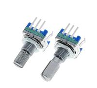 Poignée 15mm 20mm, commutateur de codage d'encodeur rotatif/potentiomètre numérique EC11 5 broches 1/5/10 pièces(15MM,5Pcs)