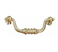 Poignée 2 attaches rustiques 1279 et 2020-laiton vieilli-entraxe 96mm DUBOIS