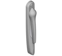 Poignée 20° extérieur saillie réduite CROISEE DS - Gris inox claro - Gauche - DS5510-G870