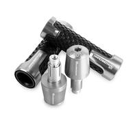 Poignée 7/8 ''22mm Poignées De Guidon De Moto Extrémités Poignée Barre Capuchon Poignée Bouchons D'extrémité Pour DUCATI HYPERMOTARD 821 2013 2014 2015 2016 2017 couvre-guidon(9)