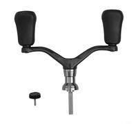 Poignée à bascule double à quatre angles, pour moulinet de pêche série 1000-4000, construction carbone + ABS, arbre à quatre ou six angles, rotation fluide à faible résistance, pièce de rechange