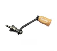 Poignée à bras unique en fibre de carbone pour sustain pour bobine double puissance Base de 55 mm (gris)