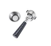 Poignée À Café De 51 Mm, Compatible Avec Le Porte-filtre Sans Fond De'Longhi ECP3420/EC155/BCO430/EC260, Avec 2 Poignées Et Accessoires De Panier Filtrant(51mm filter-f)