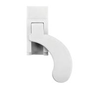 Poignée à dégagement rapide pour vent numérique, White LEFT SIDE | Conception ergonomique, de main confortable, installation facile pour des professionnelles,