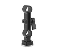 Poignée à fromage en aluminium avec bras de rosace de renforcement de 15 mm - Pince de serrage pour appareil photo reflex numérique - Accessoire de photographie