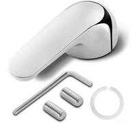 Poignée à levier chromée pour robinet de baignoire série 13001400 conçue pour une interaction fiable et un alignement avec les protocoles d'installation standard (placage électrique)