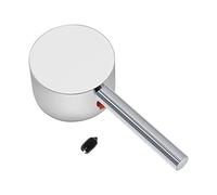 Poignée à levier de robinet avec bouton marqué chaud/froid avec cartouche de 35 mm de diamètre Poignée de robinet d'eau de rechange Taille de la tige de la cartouche 9 x 9 mm