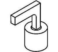 Poignée à levier hansgrohe pour Axor Citterio lavabo 4 trous 39294000 Axor Citterio modèle sur Axor Citterio , Axor Citterio froid